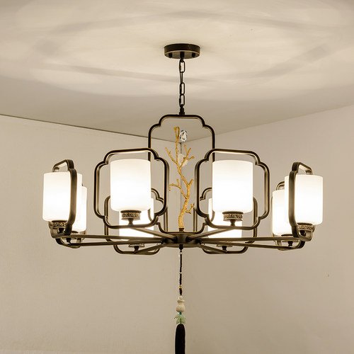 新中式客厅餐厅吊灯中国风