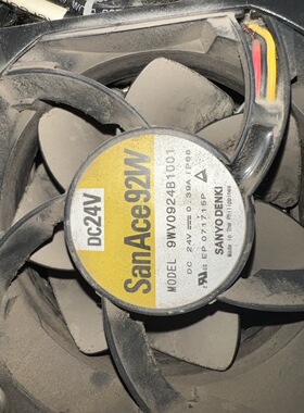 三洋9WV0924B1001 C1D001 P1H001 P1H004 24V 0.39A IP68防水风扇