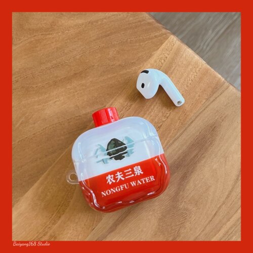 创意矿泉水瓶Airpods4耳机保护套