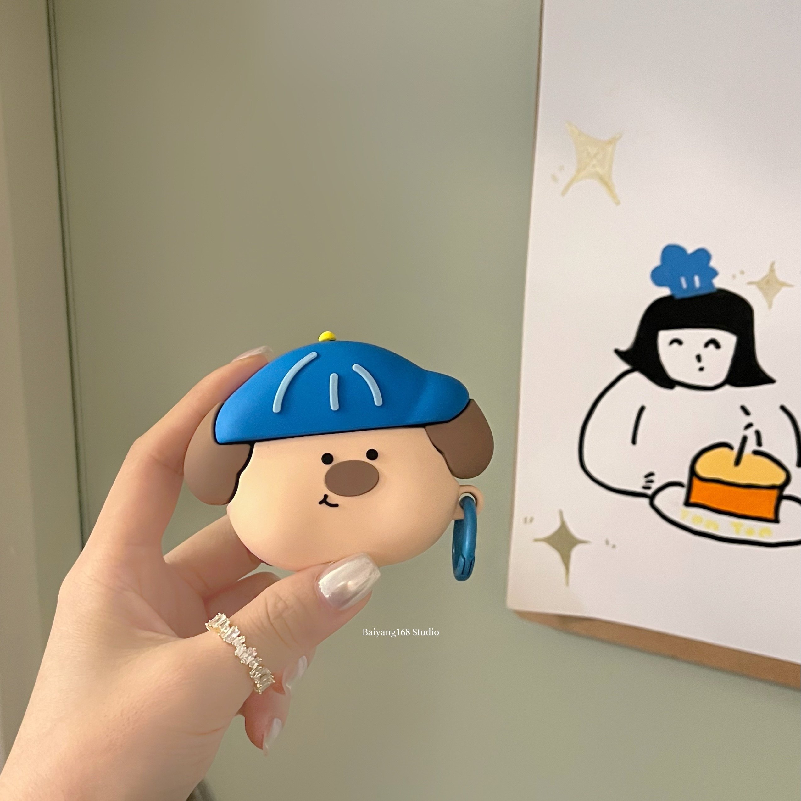 适用airpodspro2保护套airpods2苹果耳机壳airpods小狗airpodspro无线蓝牙ipod二代三pro帽子airpods3硅胶壳,3C数码配件,耳机保护套,淘宝优惠券,粉丝福利购,淘宝优惠卷