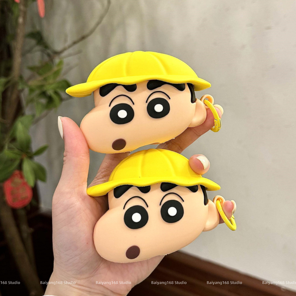 ins可爱小学生小新适用airpods4保护套苹果耳机保护壳ai