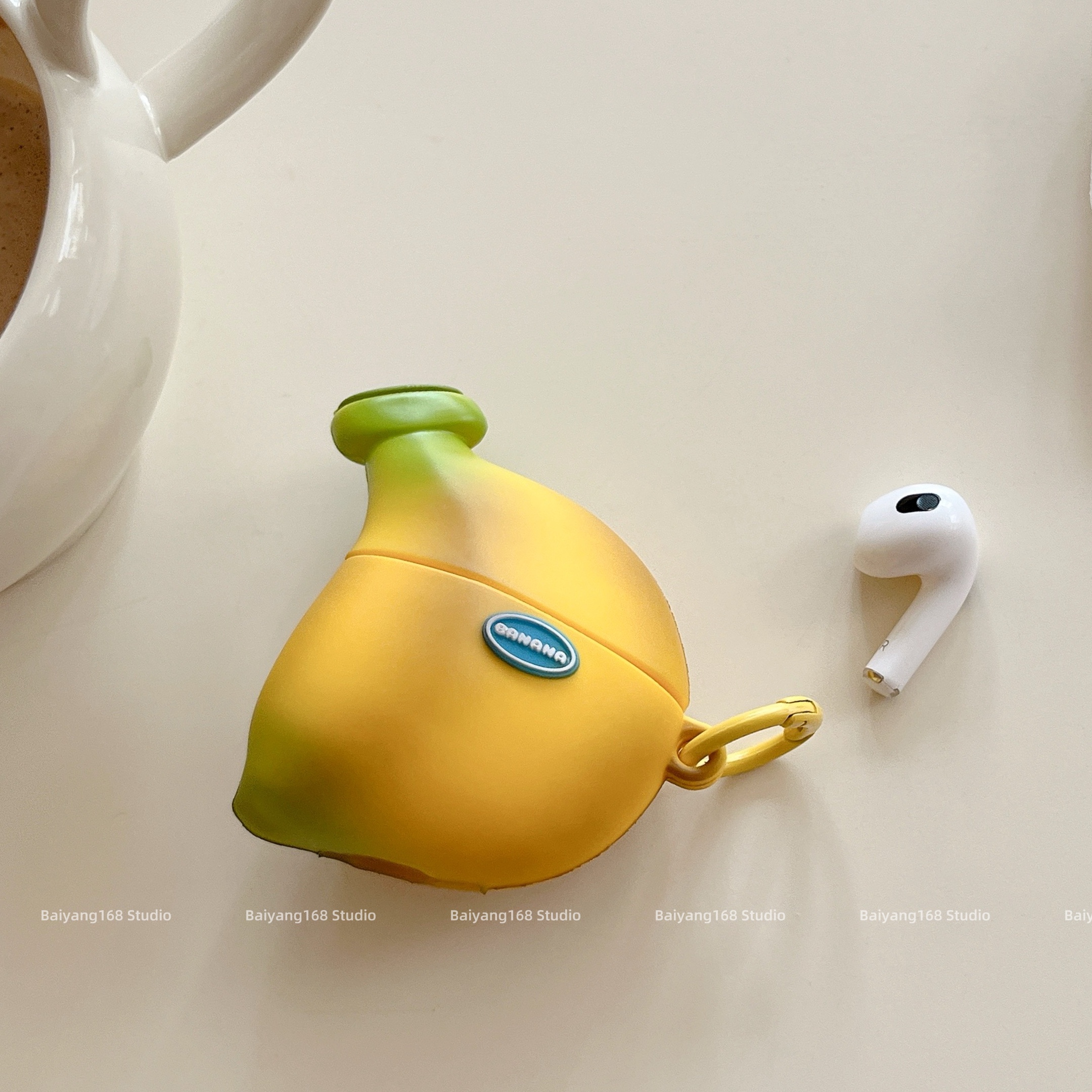 可爱立体香蕉AirpodsPro耳机壳