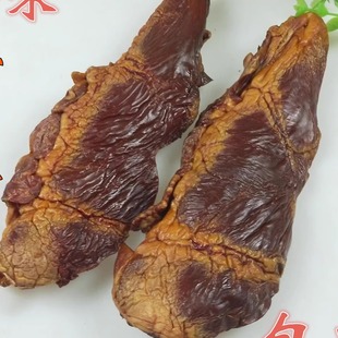 湖南土特产柴火烟熏猪心脏腊肉手工制作风味乡里腊味500克腊猪心