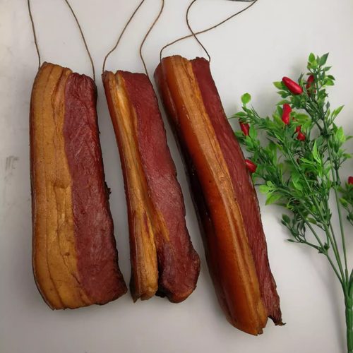 湘腊全湖南特产腊肉二刀肉1000g烟熏肉腊味包邮非四川贵州腊肠 - 封面