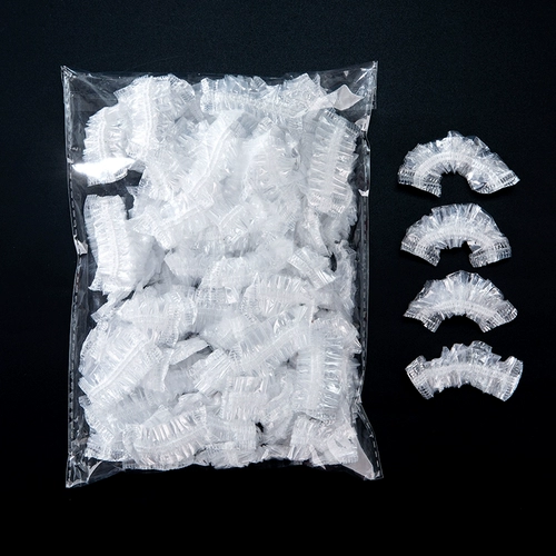 Смывающаяся косметическая холодная завивка, наушники для парикмахерской, защита для ушей, увеличенная толщина