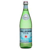 Italian imported SAN Pellegrino aerated natural mineral water 750ml*12 glass bottle sparkling water with free shipping in the region thumbnail 3