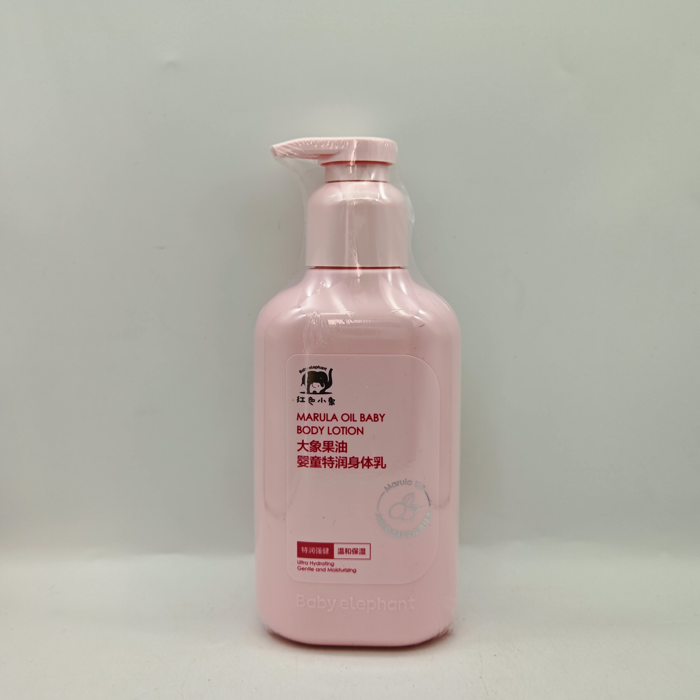红色小象婴儿新生特润乳儿童身体乳宝宝秋冬保湿滋润乳液400ml/瓶
