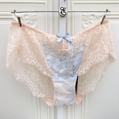韩国eblin内裤女透明镂空底裤