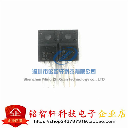 原装进口 FQPF4N90C 丝印 4N90C TO220F 插件MOS场效应管 4A 900V