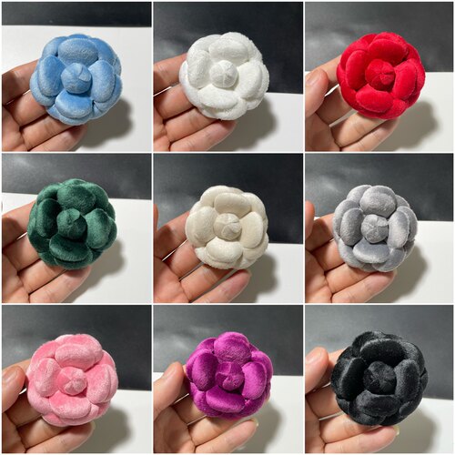 全6.1cm高端DIY冰花绒饰品