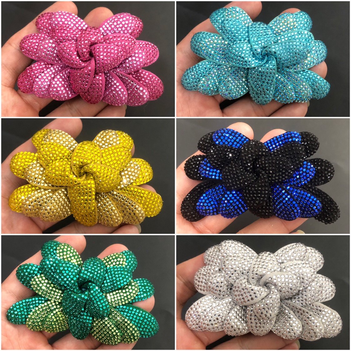 长8.8cm高端烫钻花朵多色羊反绒皮花胸花鞋花定型花底加高档胸针,饰品/流行首饰/时尚饰品新,其他DIY饰品配件,淘宝优惠券,粉丝福利购,淘宝优惠卷