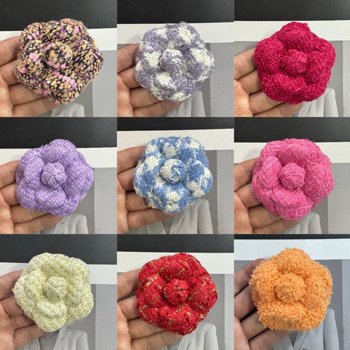 全6.6cm高端DIY尼布高端胸花小香