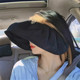 2024新款 大帽檐遮阳帽女夏季 防紫外线贝壳太阳帽uvcut空顶防晒帽
