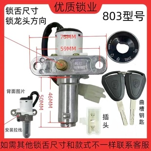 电动车锁芯电门锁芯电摩锁芯倍特/欧派/比德文/尚领/玉骑铃锁适配