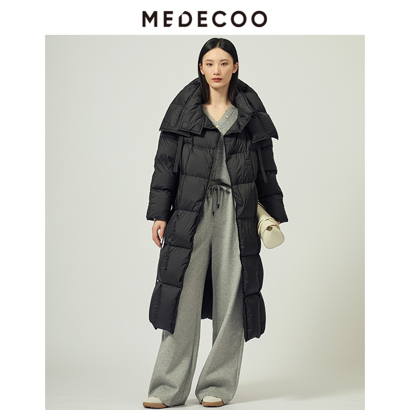 MEDECOO/墨蒂珂2025秋冬新款羽绒