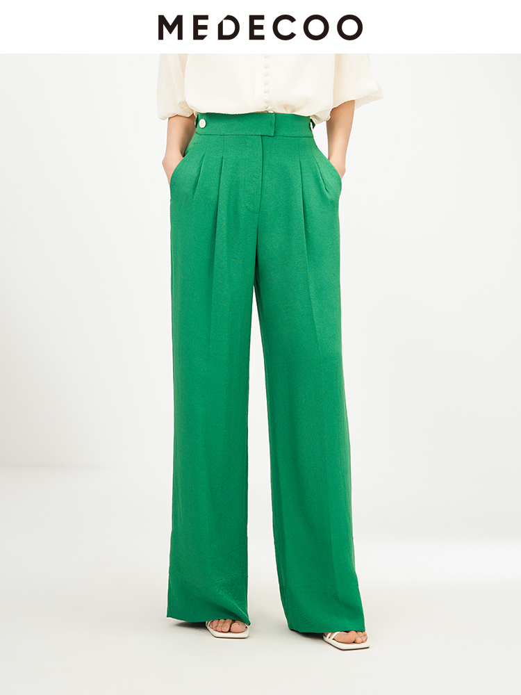 MEDECOO长裤宽松显瘦休闲裤