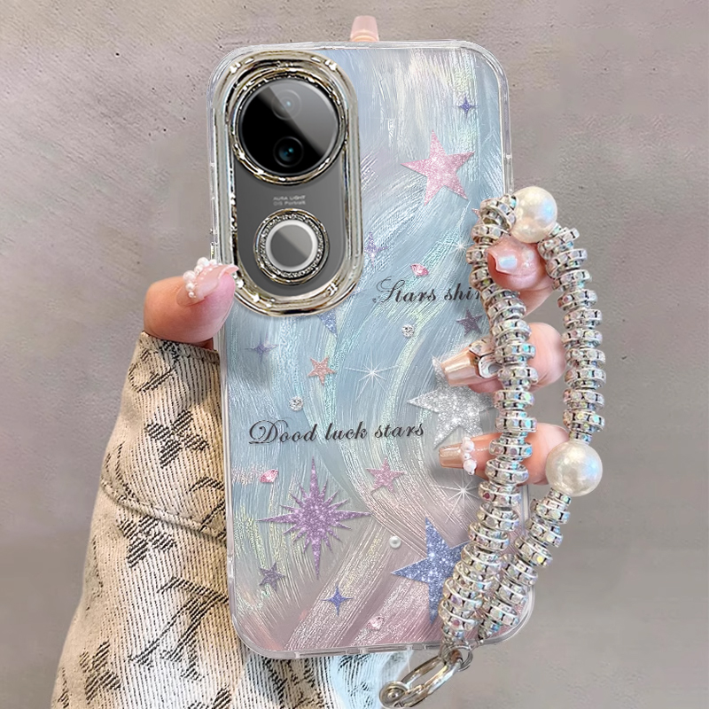 适用VIVOS系列彩色星星手机壳