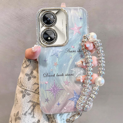 适用OPPOA系列彩色星星手机壳