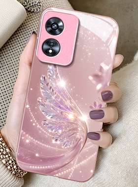 适用A6GT水晶飞羽OPPOA97手机壳A96/A95玻璃A93S新款A72女58X防摔32保护套A5PRO专用A3iplus全包A2M/A1活力版