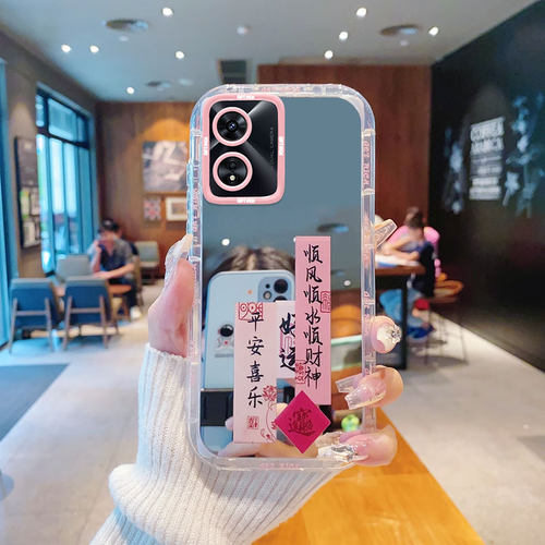 OPPOA系列女补妆镜可爱手机壳