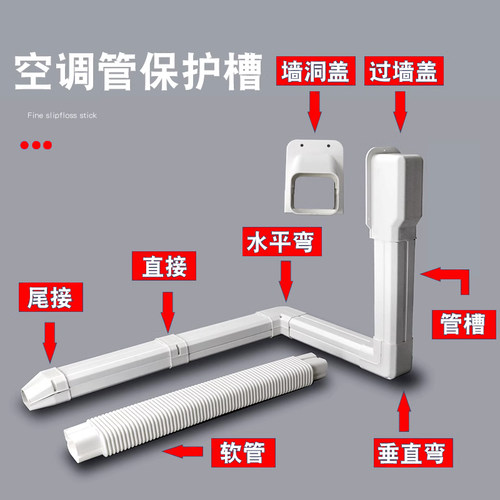 莱枫空调管槽耐腐蚀耐老化