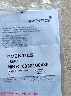 aventics 气缸传感器 0830100486