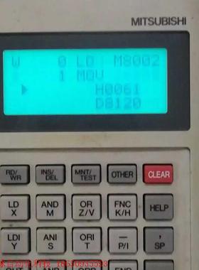 二手三菱PLC手持编程器 FX-20P-CADP