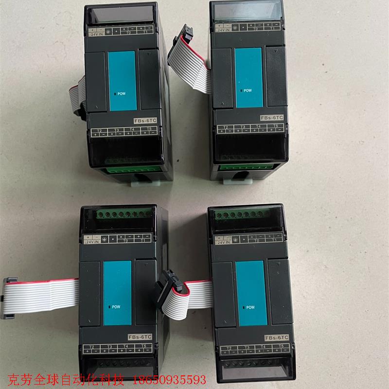 FATEK永宏PLC,FBS-6TC,模拟量模块,9成新,功
