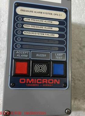 OMICRO prssesure alarm system