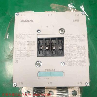 3RT5064-6AB36  原装接触器全新未使用过的共有3