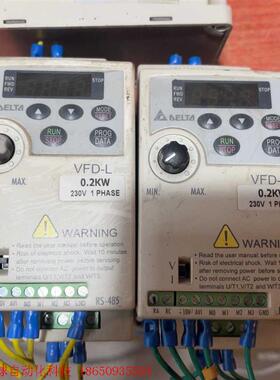 0.2kw,220v台达变频器vfd002l21a,实拍图,