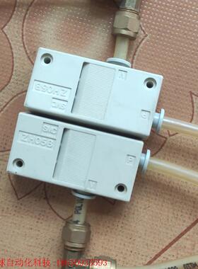 SMC真空发生器ZH05B有2个带铜接口出,拆机旧货成色如图