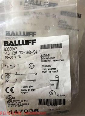 BALLUFF巴鲁夫 BOS00W2 BOS 12M-XX-