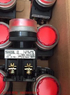 富士按钮AR22G9L E3,产地日本,红色自锁,一常闭触点