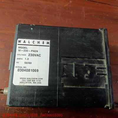 拆机美国WALCHEM禾威W-230-PH2N仪表式PH/O