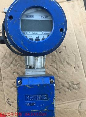 二手KROHNE科隆 IFC090电磁流量计,如图实物拍摄。