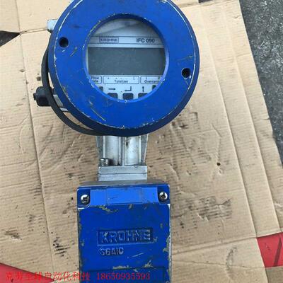 二手KROHNE科隆 IFC090电磁流量计,如图实物拍摄。