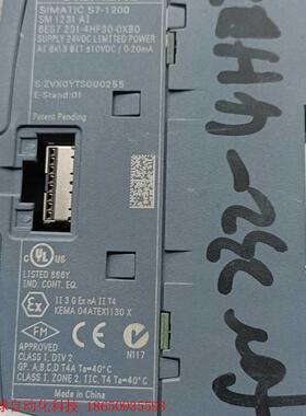 西门子SM1231AI,6ES7231-4HF30-0XB0