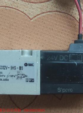 SMC电磁阀VK332V-5HS-M5(24DC)现有1台全