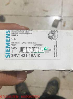 西门子全新原装3RV1421-1BA10,断路器