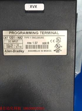 AB罗克韦尔CAT 1201-HA2,面板操作器。当前状态出