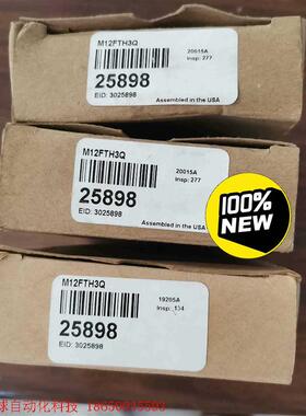 正品现货美国邦纳BANNER传感器M12FTH3Q