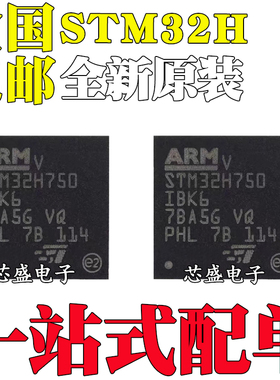 全新STM32H725IGK6 730IBK6Q 743IIK6 32H750IBK6 745 芯片BGA176