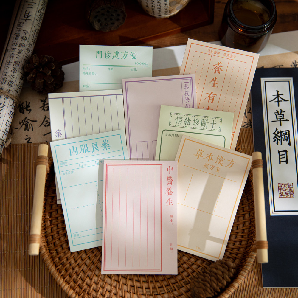 创意处方笺趣味通用学生文具无粘性便签纸草稿纸可撕无胶随身记事