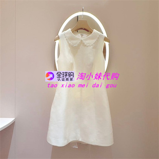 连衣裙XSJ0L02D 娃娃领拼接蕾丝边系带A字无袖 JR专柜正品 2026春季