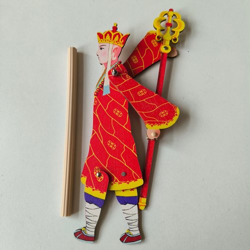 木质皮影国潮礼品皮影戏