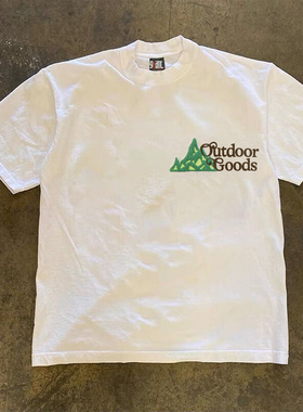 Disconnect to Reconnect爬山者港风男女情侣款小众设计感短袖T恤