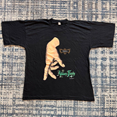 90s90s90s美式 T恤女 百搭小众宽松圆领情侣短袖 复古重磅 亚当斯家