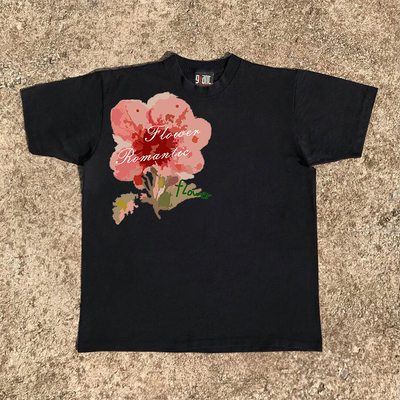 宽松男女情侣美式百搭短袖T恤