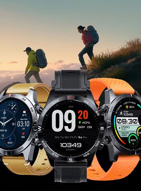 松路北斗GPS运动手表离线地图导航经纬度听音乐蓝牙通话防水腕表